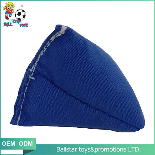 blue triangle sandbag