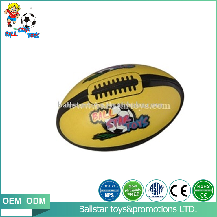 PVC stuffed rugby ball