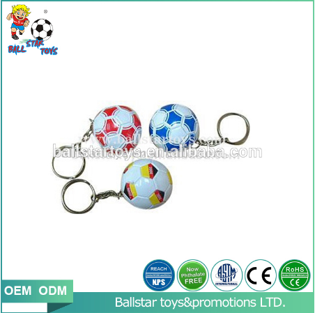 Plastic Hard Soccer Keychains