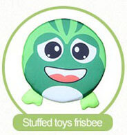 stuffed toys frisbee