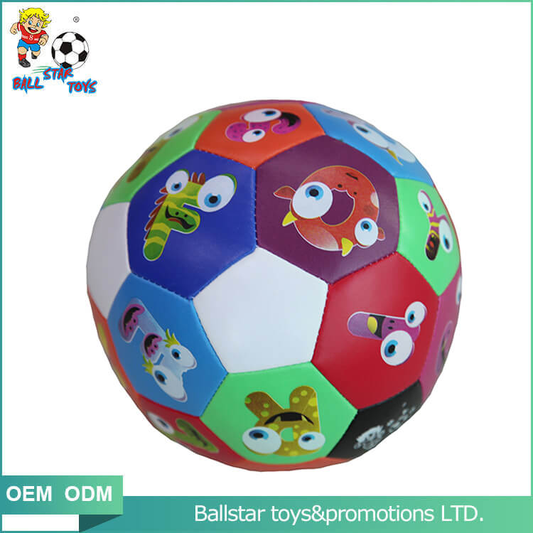 Cartoon partten soccer toy stress balls
