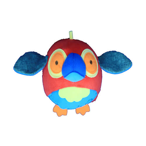 Colorful flying bird bell toy