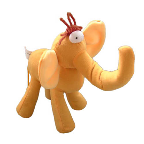 Plush elephant toy for kids