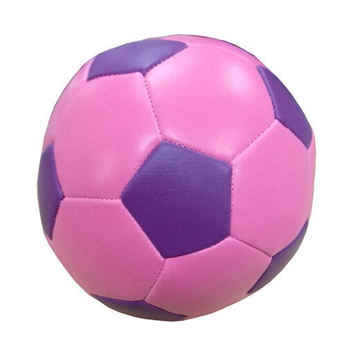 pink&purple stuffed ball
