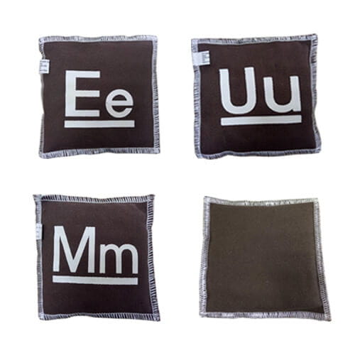 brown letters sandbag
