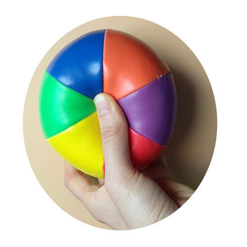 colorful watermelon ball